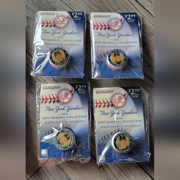 NY Yankees 2006 Mini Baseball Collection - Picture 7 of 10